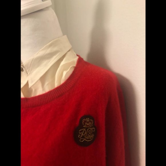Ralph Lauren Red Sweater - Picture 3 of 7